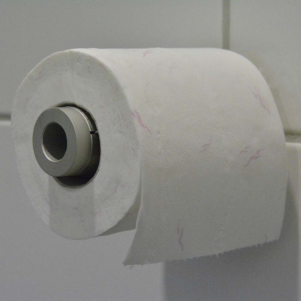 toilet paper roller met rol Handig Cadeau