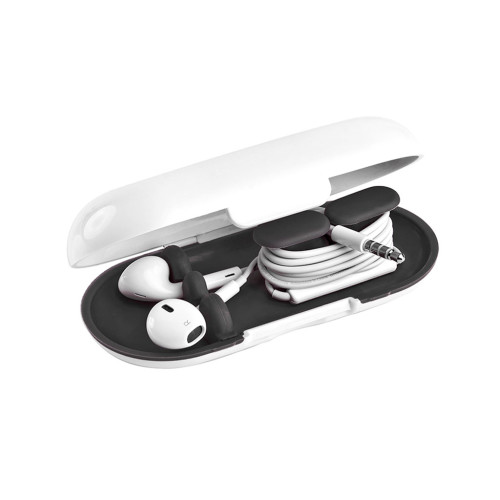 Dotz earbud case zwart oordopjes