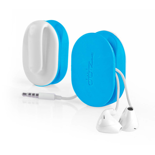 flex earbud wrap blauw oordopjes