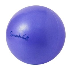 opblaasbare en opvouwbare bal Scrunch paars 22 cm