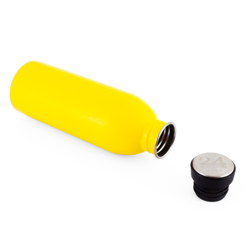 waterfles 24Bottles 0,5 l geel