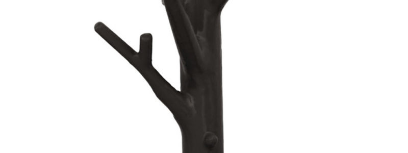 Bosign Branch hanger wandhaak bruin-zwart