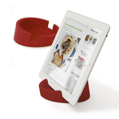 Bosign standaard rood voor tablet of kookboek