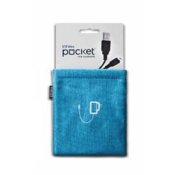 Pocket, etui voor lader blauw