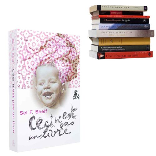 boekenplank Selfshelf baby roze