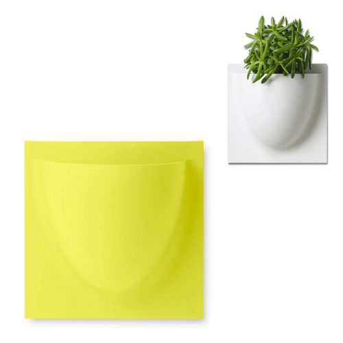 wandpot Vertiplants Mini licht geel 15 x 15 cm