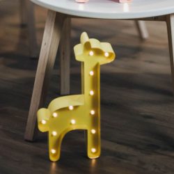 Mini Marquee-lights Giraf LED lampje geel