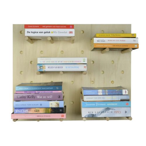 pegboard books