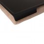 laptray zwart-beige detail