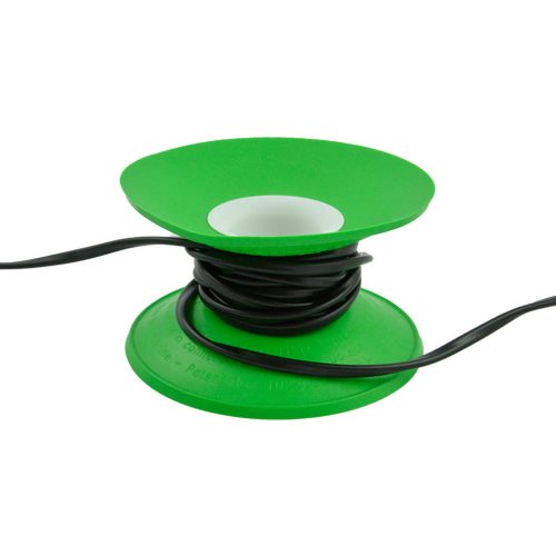 Snoeren oprollen met XL Cable Organizer - Groen / Wit