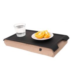 mini laptray zwart zandkleur 1