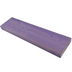 Tuin/wandplank - Paars gebeitst - L 55 x B 15 cm