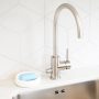 Soap saver flow plus wit rond impressie wastafel 1