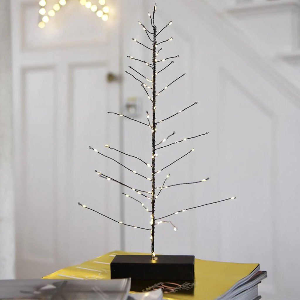 Kerstboom Flexibel draad 80 LED's Festive Tree Ingebouwde timer