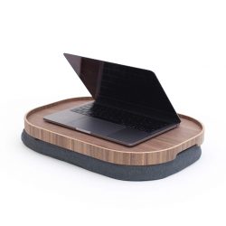 Curveline laptray large walnoot S&P impressie laptop