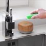 Do-dish zeepdispenser naturel houtlook impressie