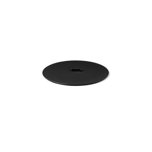 Deksel - Voor schaaltje Hera - Small - ∅ 15 x H 1 cm - zwart