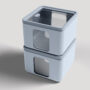 Peek Box Dolfijn blauw gestapeld