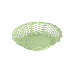 Broodmandje rond pastel groen